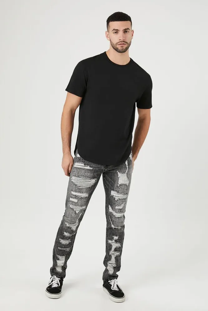 Forever 21 mens skinny stretch jeans 2025