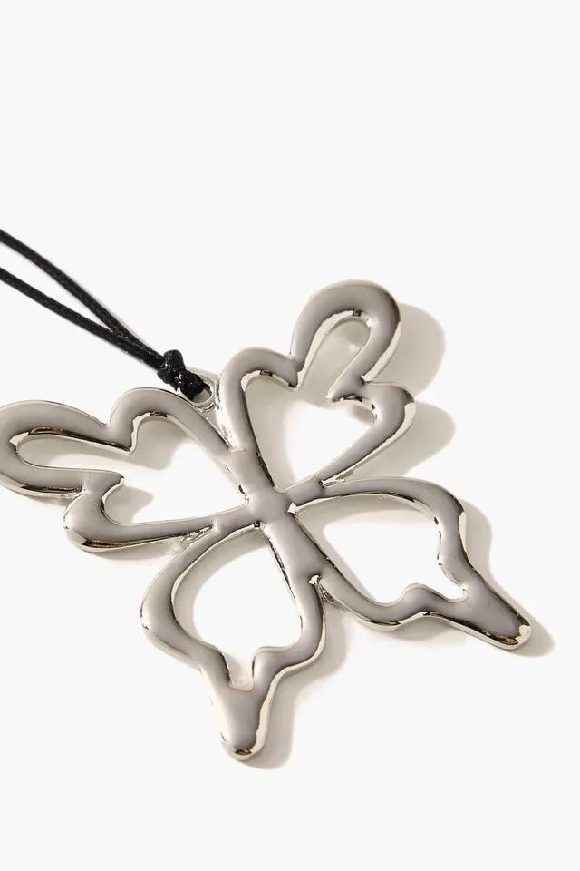 Frasier sterling shop butterfly necklace