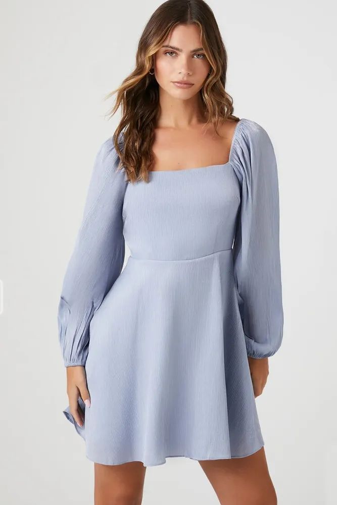 Baby blue dress forever 21 shop