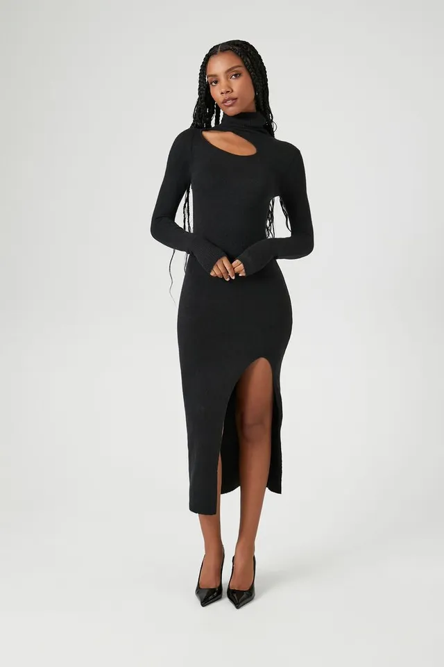 Black sweater dress forever 21 hotsell