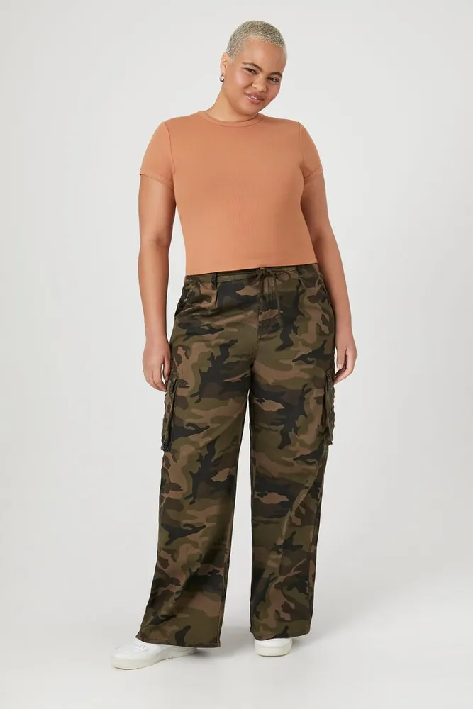 Camo cargo pants forever 21 on sale