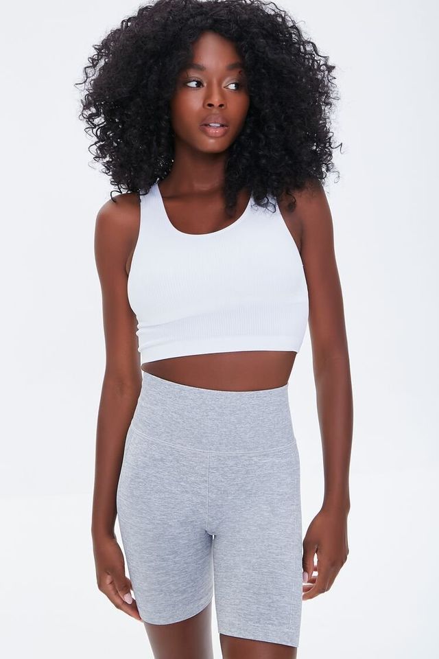 Forever 21 grey biker shorts 2025