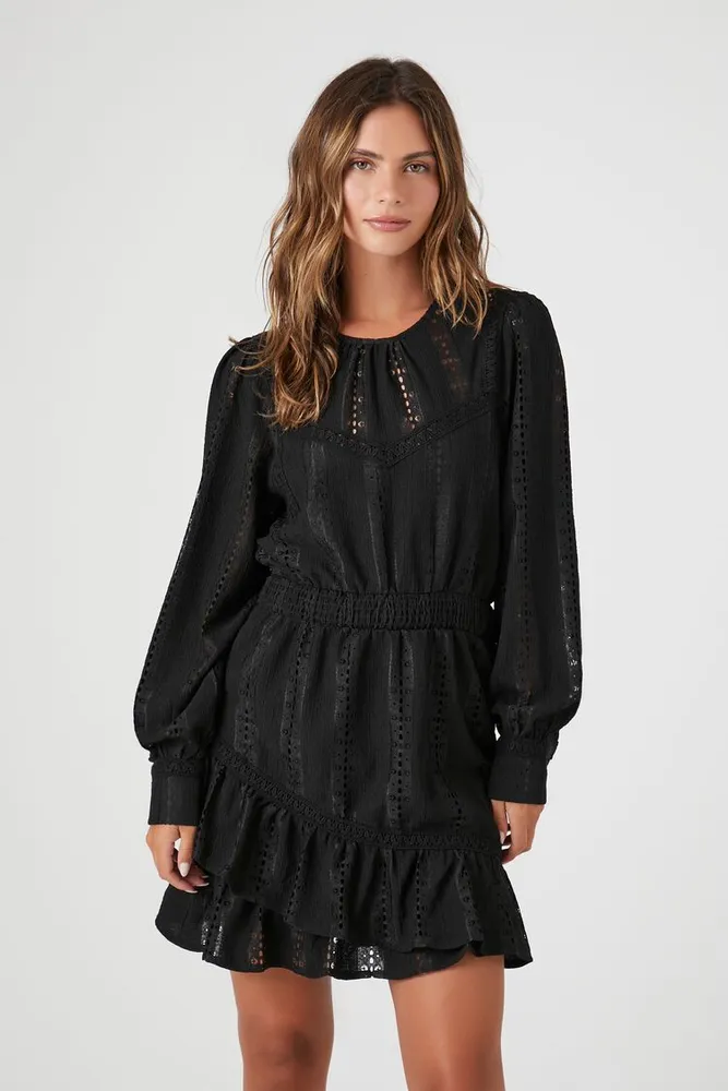 Forever 21 deals eyelet dress