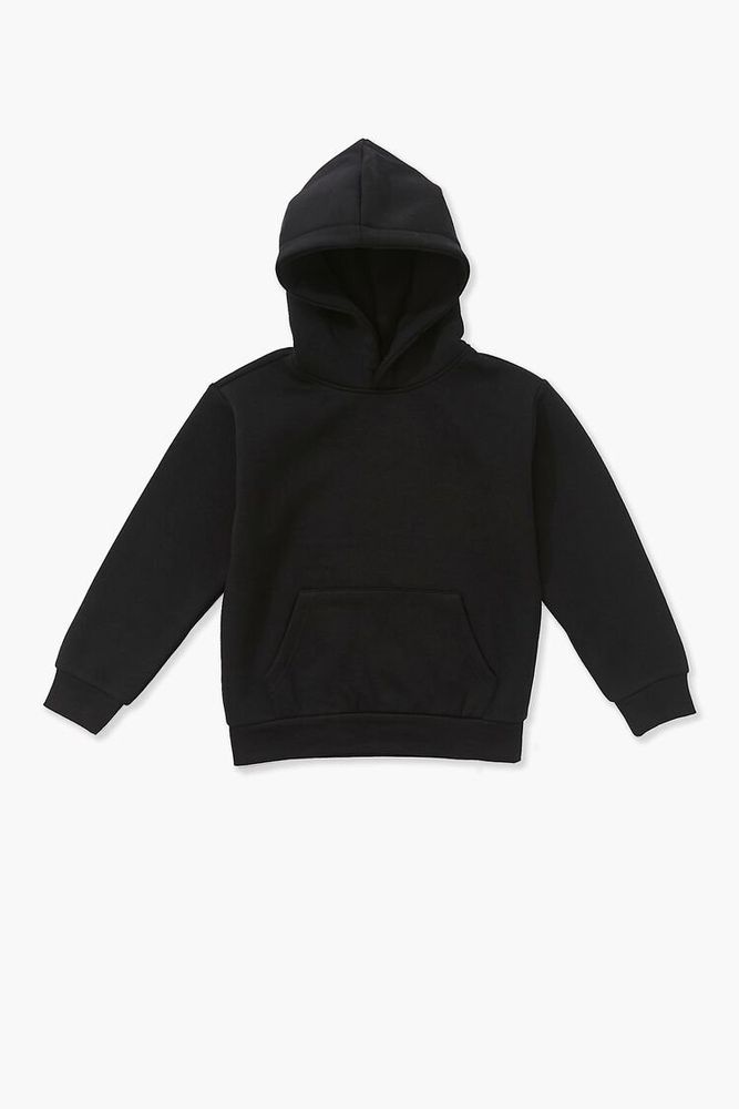 Forever 21 Kids Pocket Hoodie Girls Boys in Black 11 12
