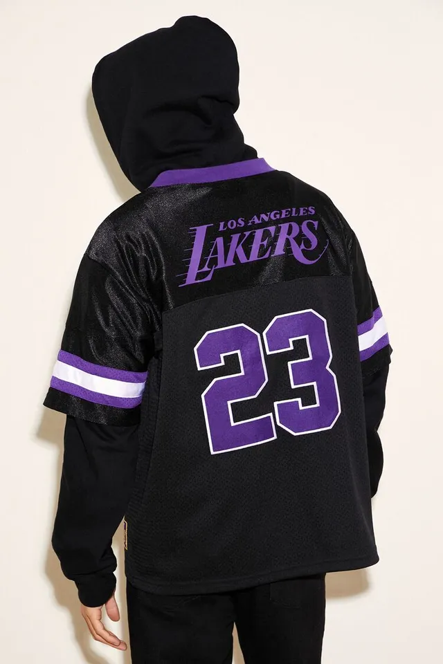 Forever 21 Men Los Angeles Lakers Combo Zip Up Hoodie Vancouver Mall