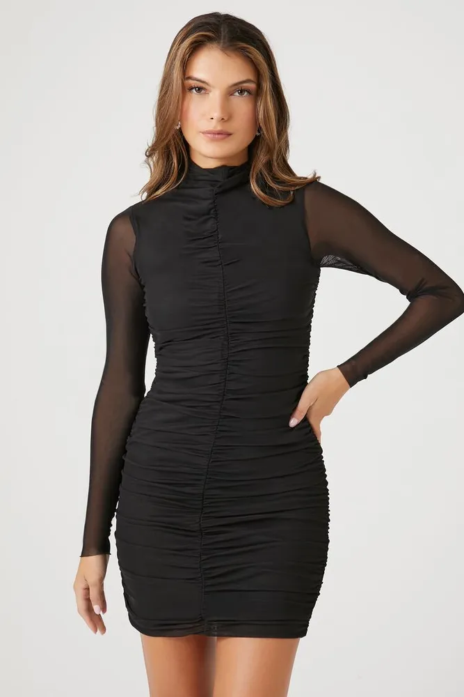 Forever 21 store ruched mini dress