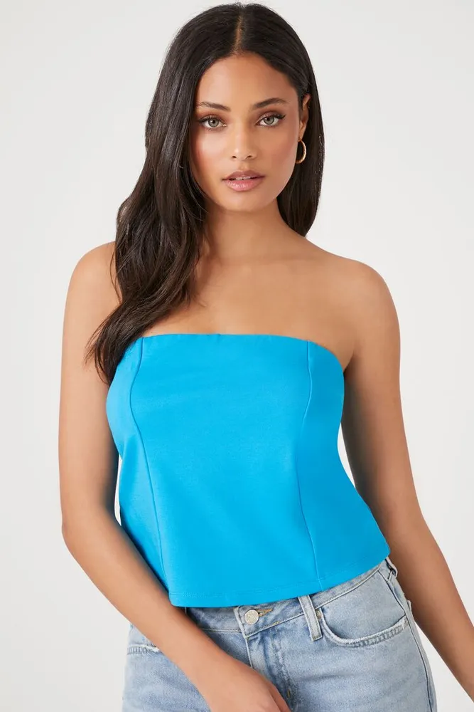 Blue tube shop top forever 21