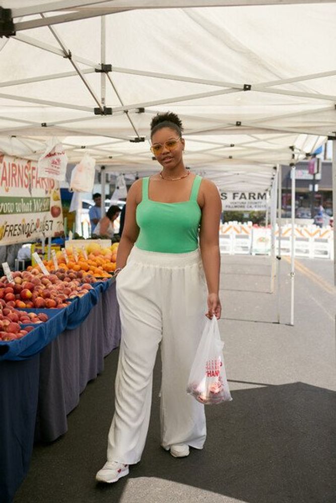 Forever 21 Women s Palazzo Pants in Vanilla 0X CoolSprings Galleria