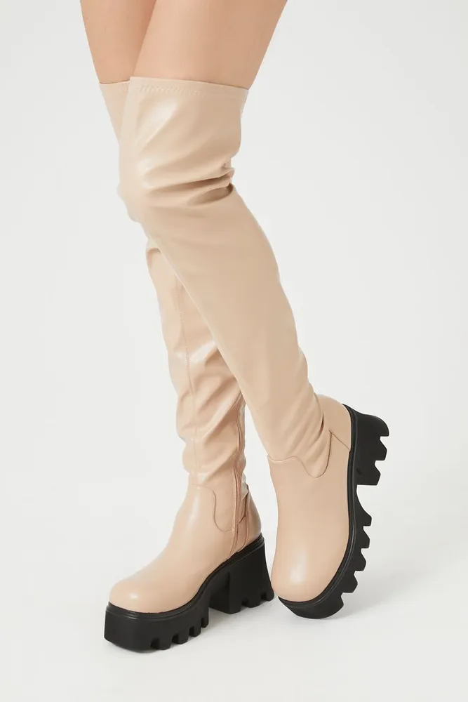 Forever 21 boots over the knee discount