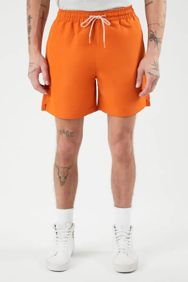 Forever 21 Men Drawstring Swim Trunks CoolSprings Galleria