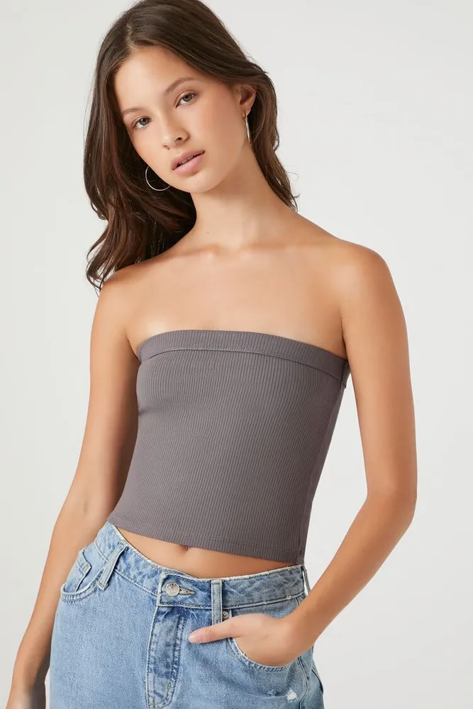 Ribbed tube top forever 21 2025