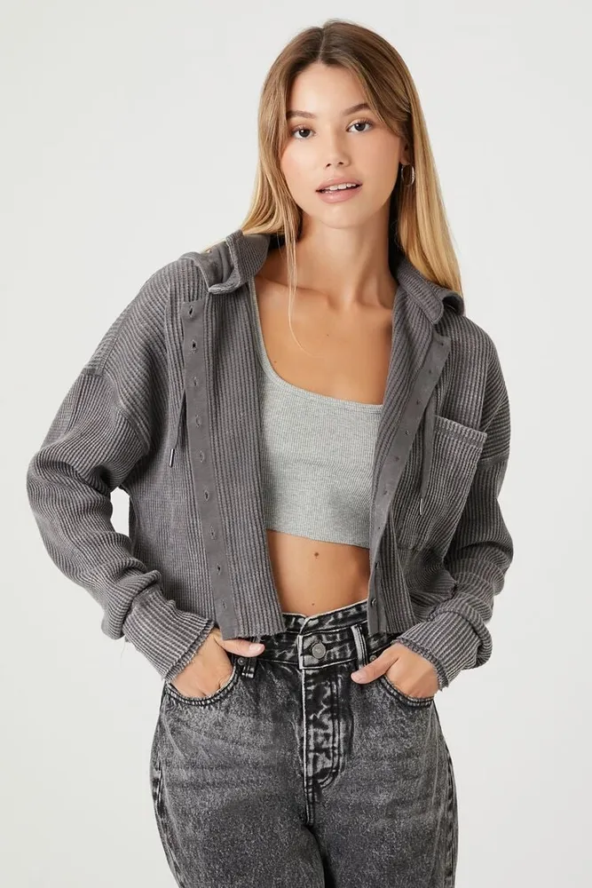 Thermal crop top best sale