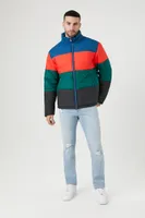 Funnel neck puffer jacket forever 21 top