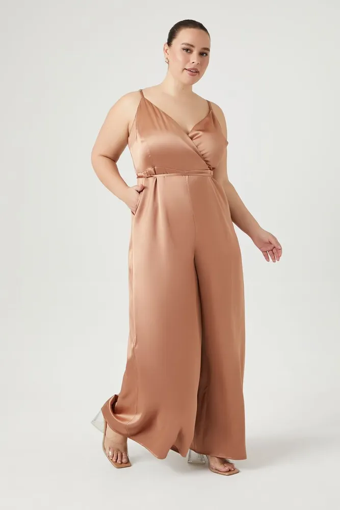 Forever 21 wide leg jumpsuit cheap