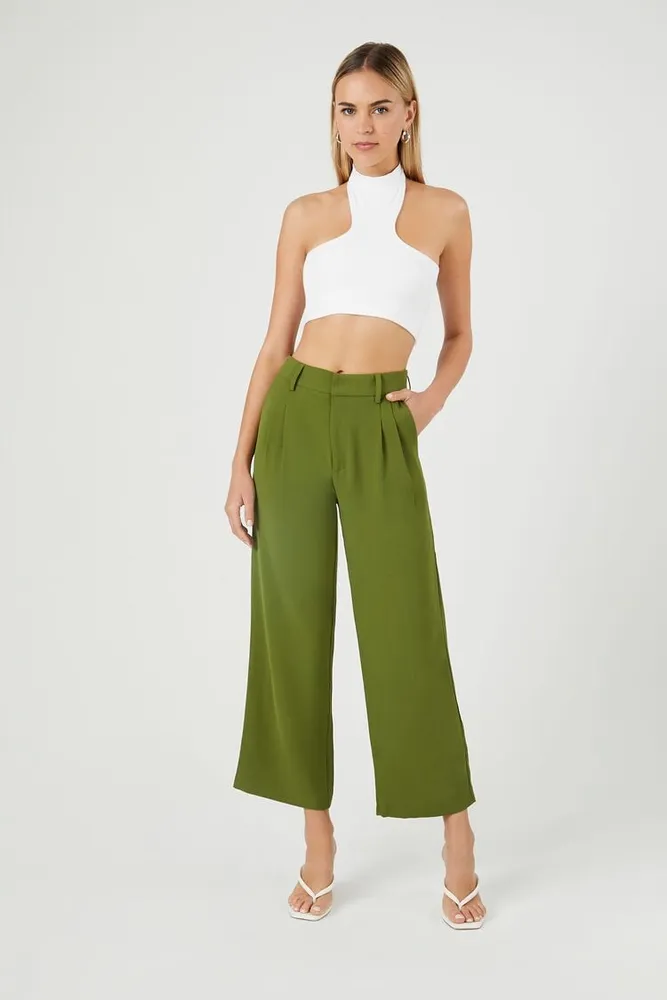 Forever 21 cropped discount pants
