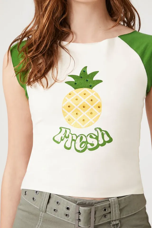 Pineapple t on sale shirt forever 21