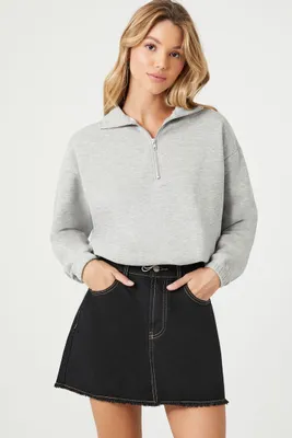 Forever 21 quarter zip sale