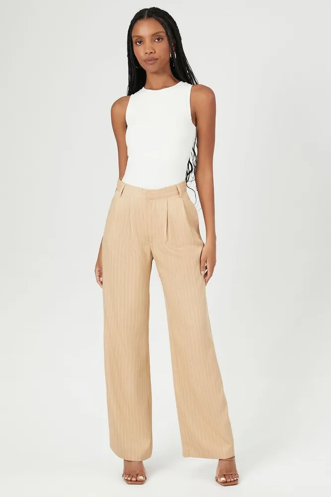 High waisted khaki sales pants forever 21