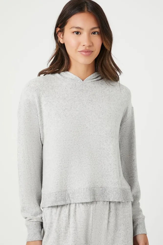 Hooded lounge top clearance