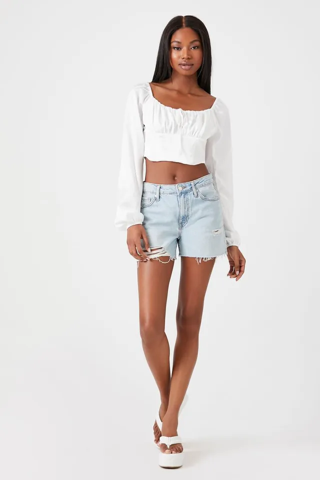 Forever 21 white off the shoulder top deals