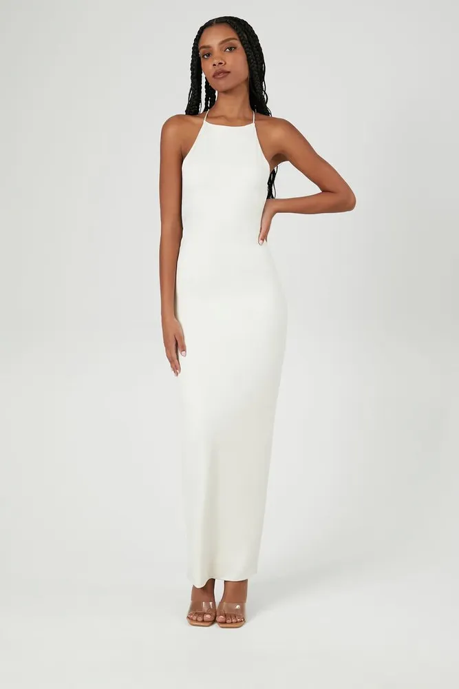 Forever 21 sales halter maxi dress