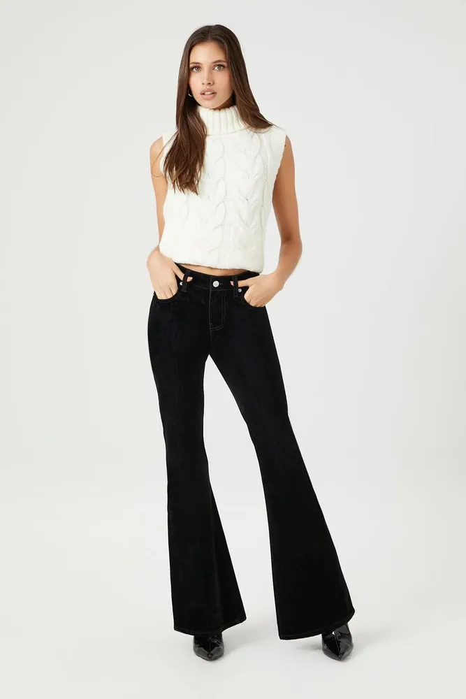 Bell bottom jeans forever 21 top
