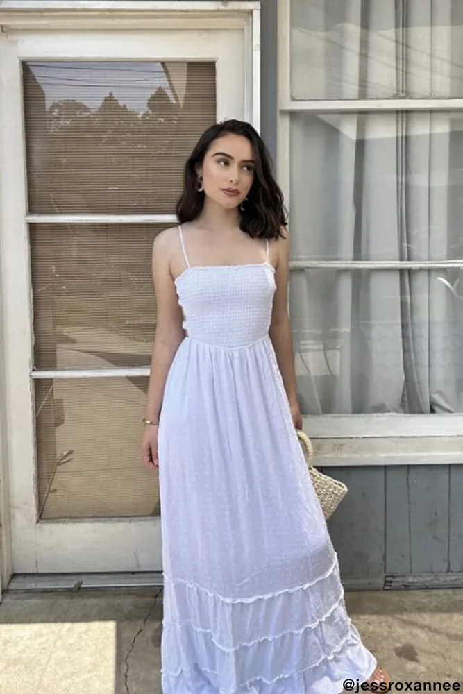 Forever 21 discount white midi dress