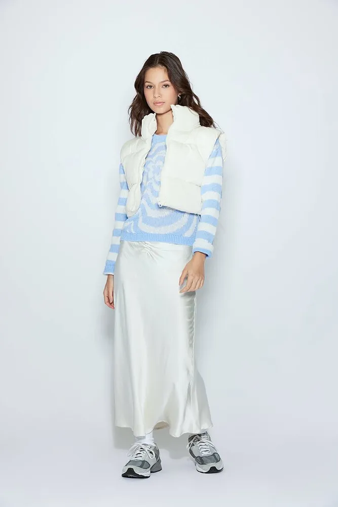 Satin midi skirt sales forever 21