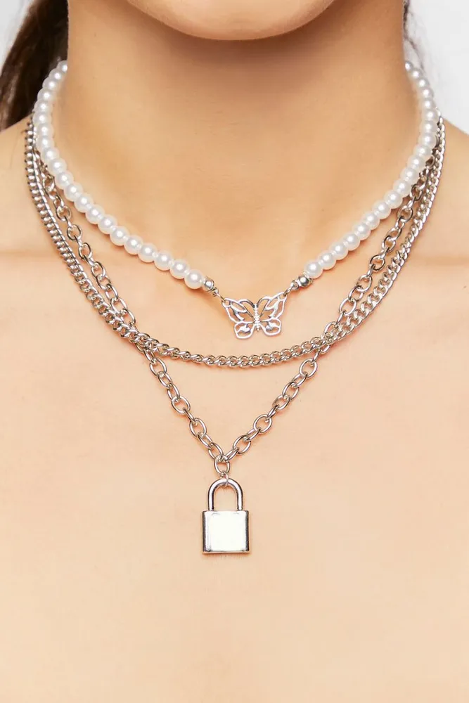 Butterfly necklace forever 21 cheap