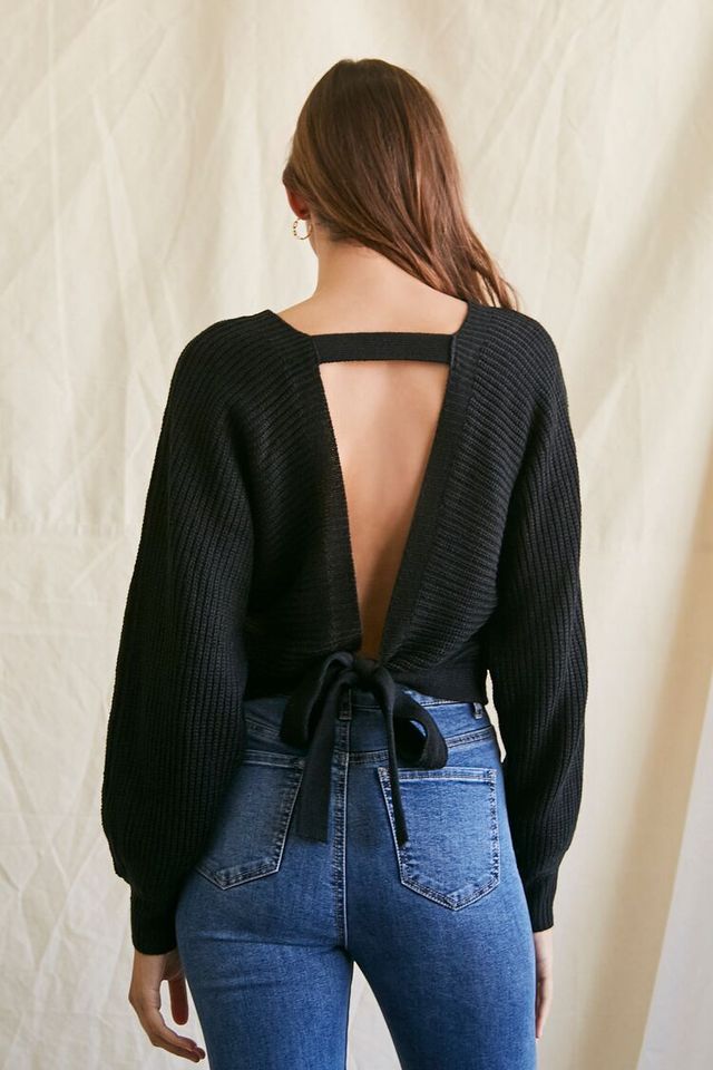 Open back clearance sweater forever 21