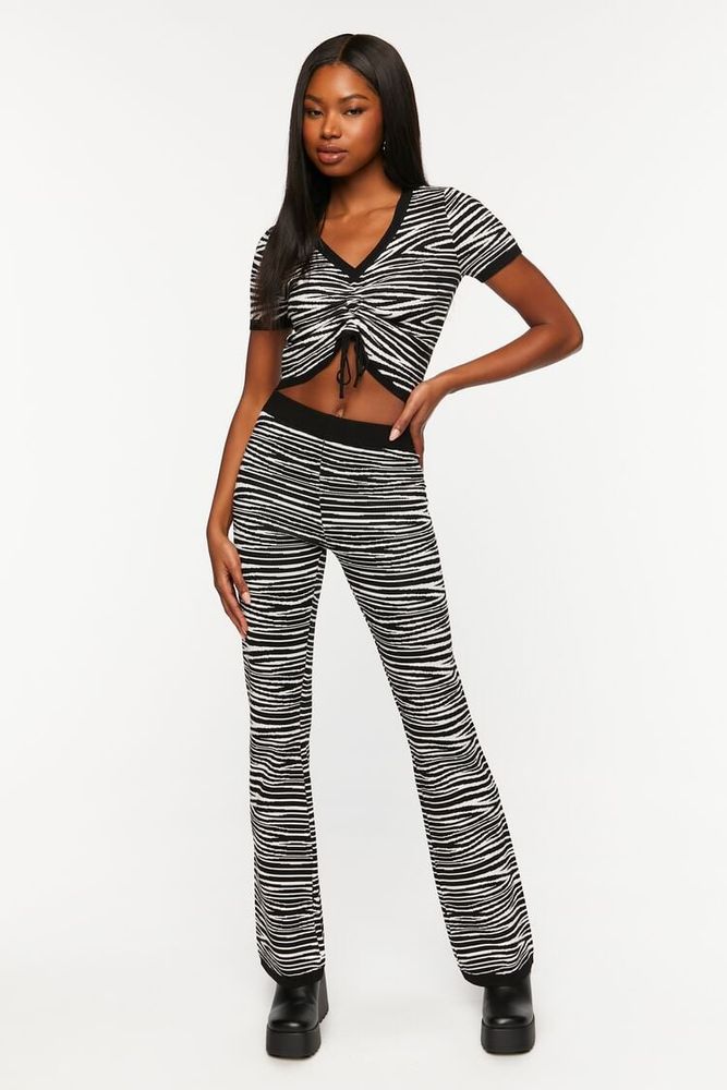 Forever 21 best sale black flare pants