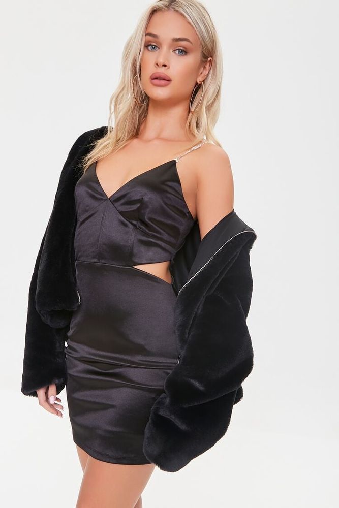 Forever 21 satin cami dress clearance