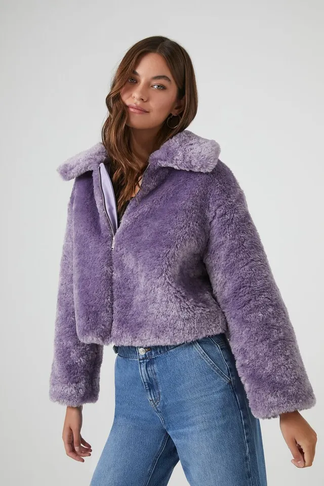 Forever 21 purple jacket deals