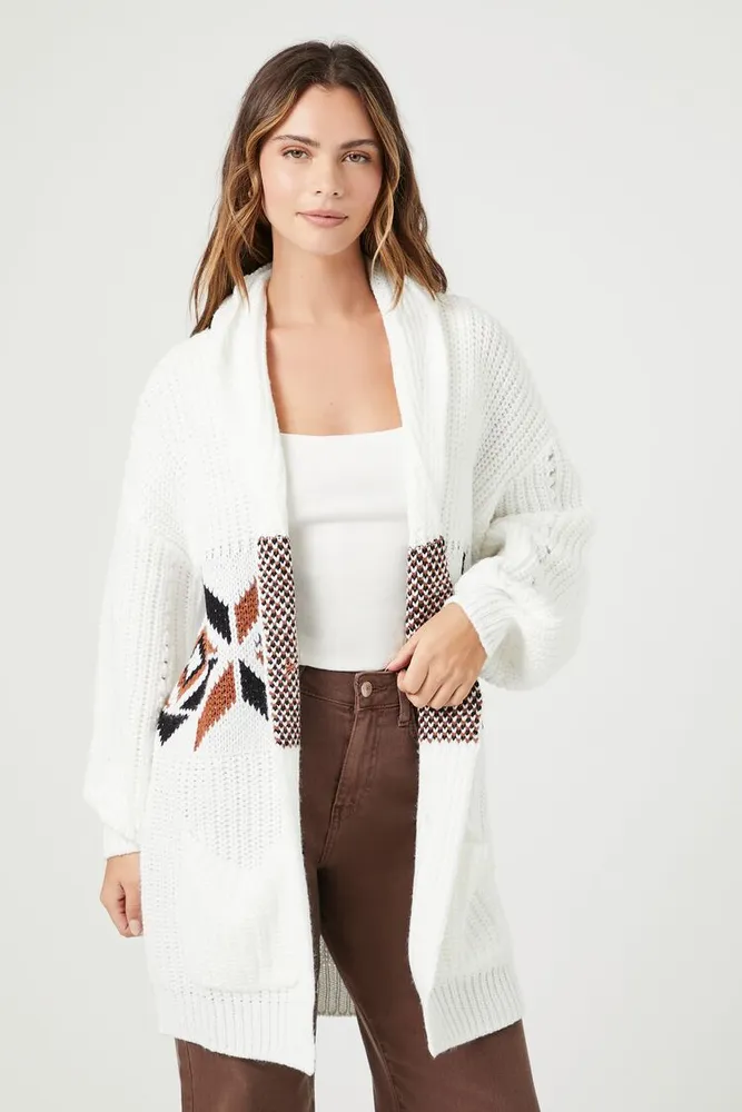 Geo hotsell print cardigan