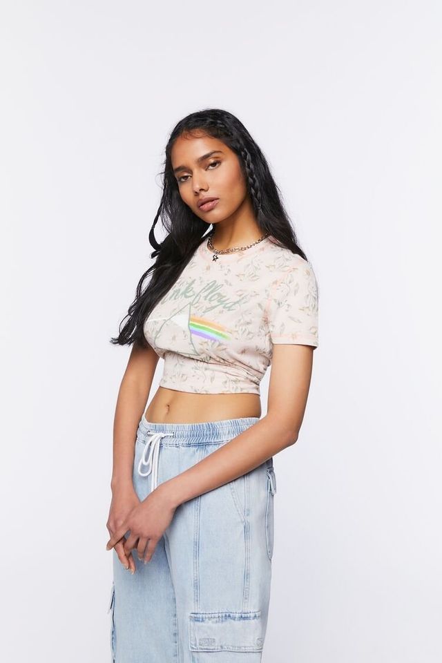 Pink floyd crop top forever 21 2025