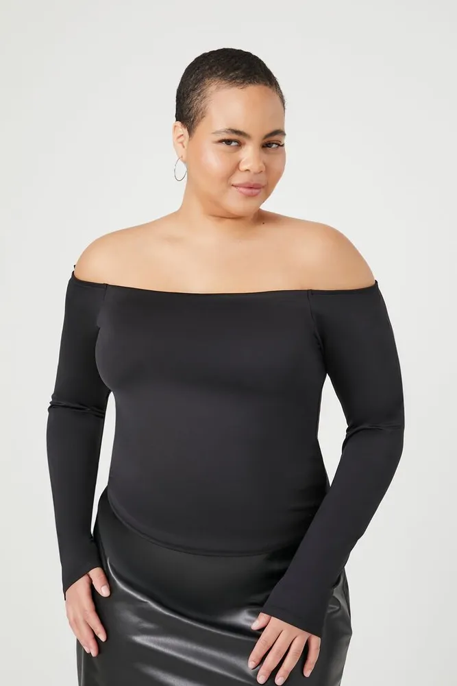 Forever 21 off the shoulder shirt sales