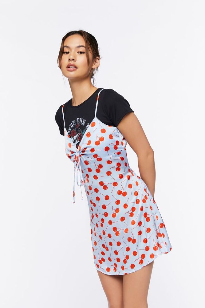 Strawberry dress top forever 21