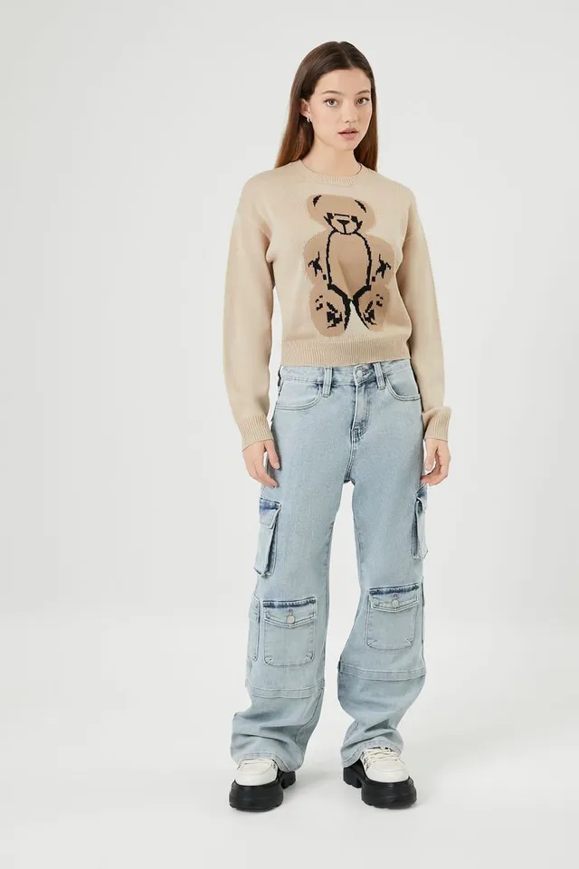 Teddy sweater forever 21 hot sale