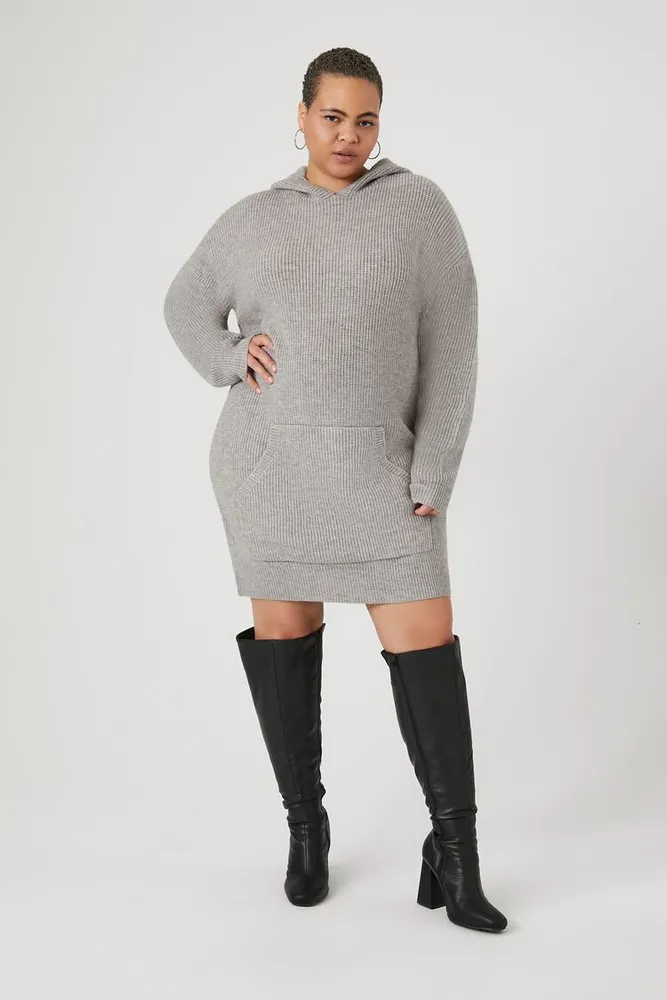 Hooded dress forever 21 cheap
