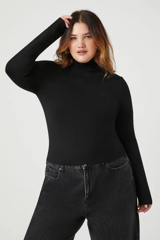 F21 turtleneck top