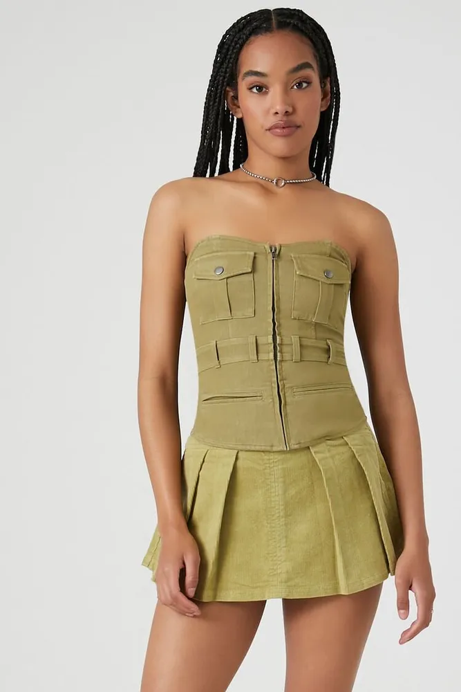 Skort dress forever 21 top