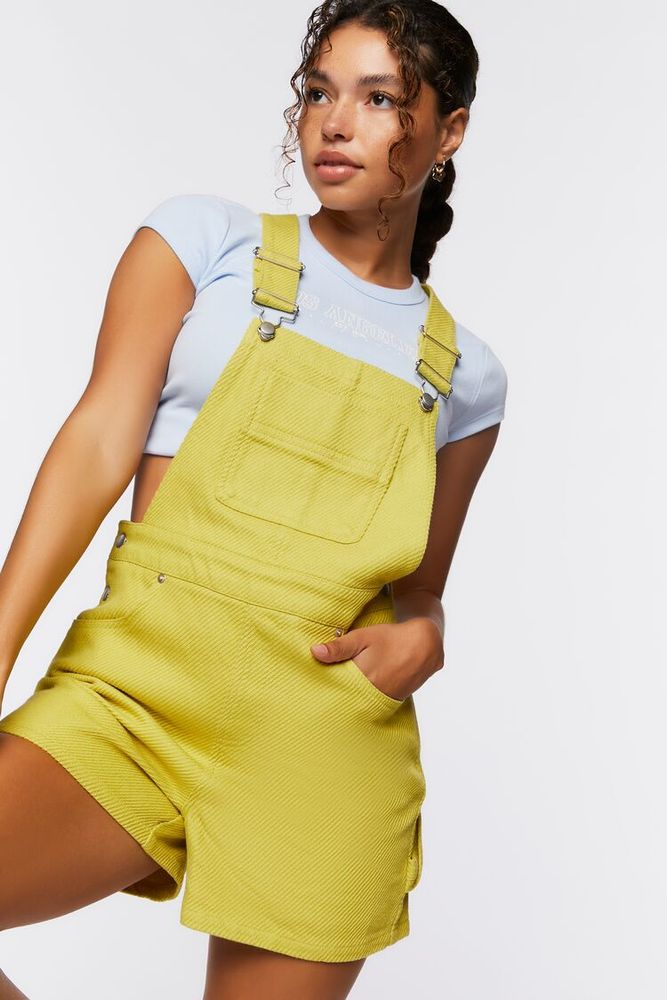 Denim cami overalls by forever 21 clearance