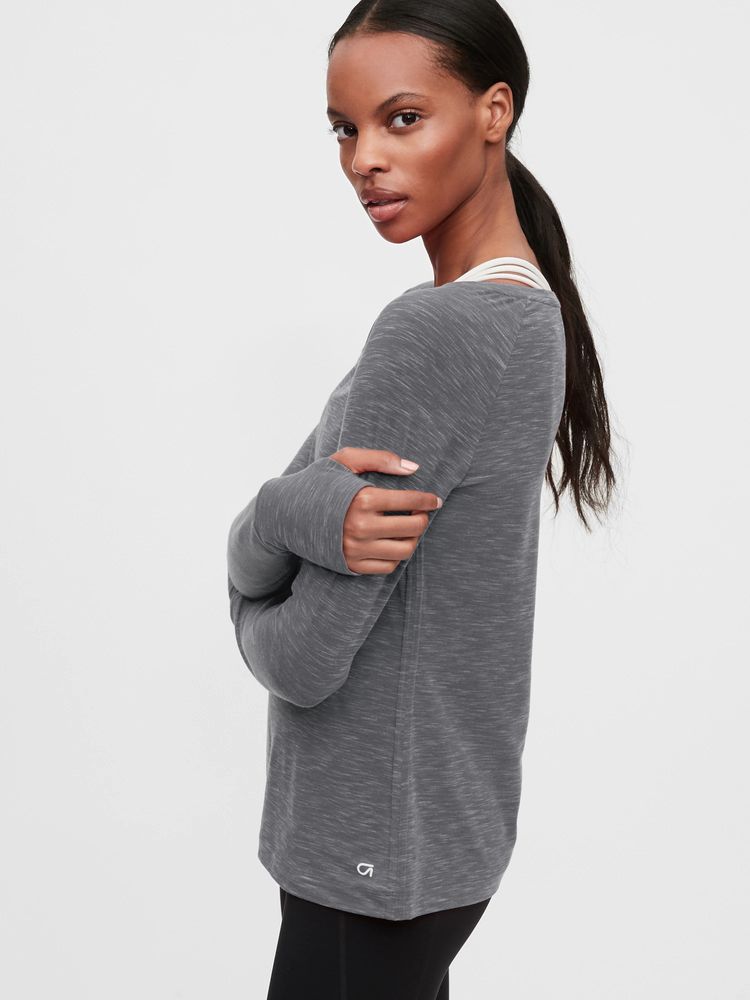 GapFit Breathe Boatneck T-Shirt | Pike and Rose