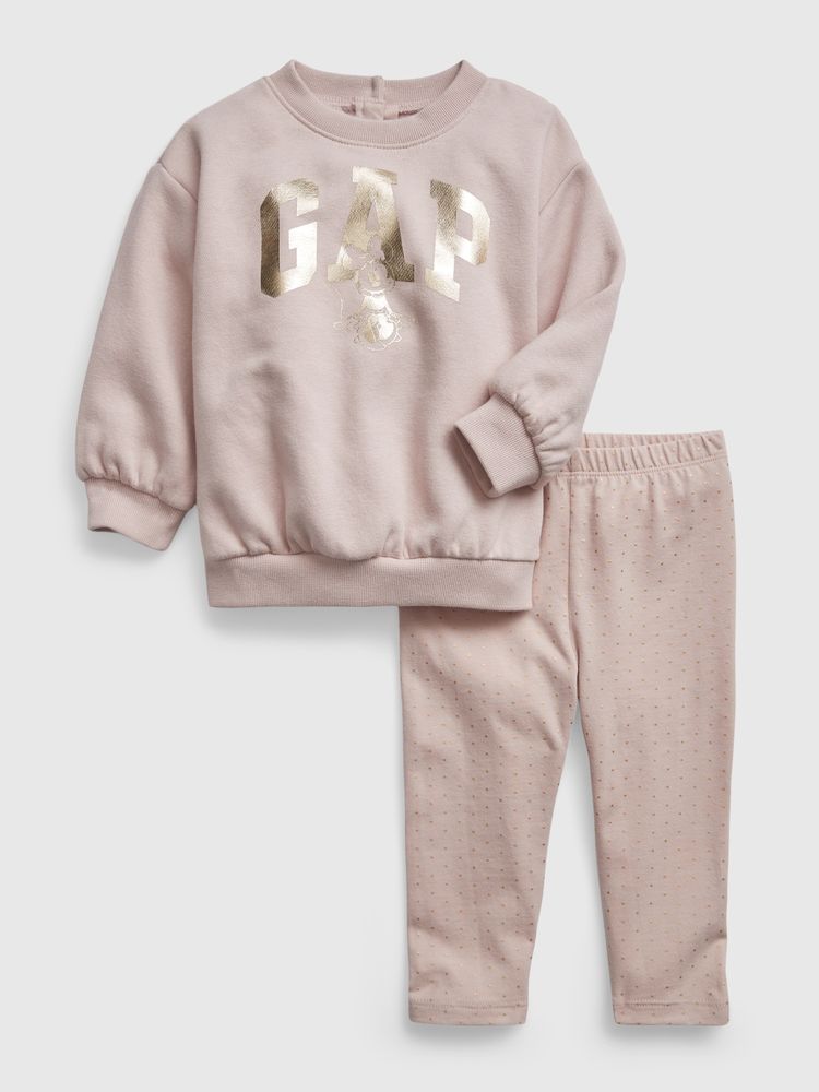 Gap Disney Baby Metallic Minnie Mouse Sweat Set | Mall of America®