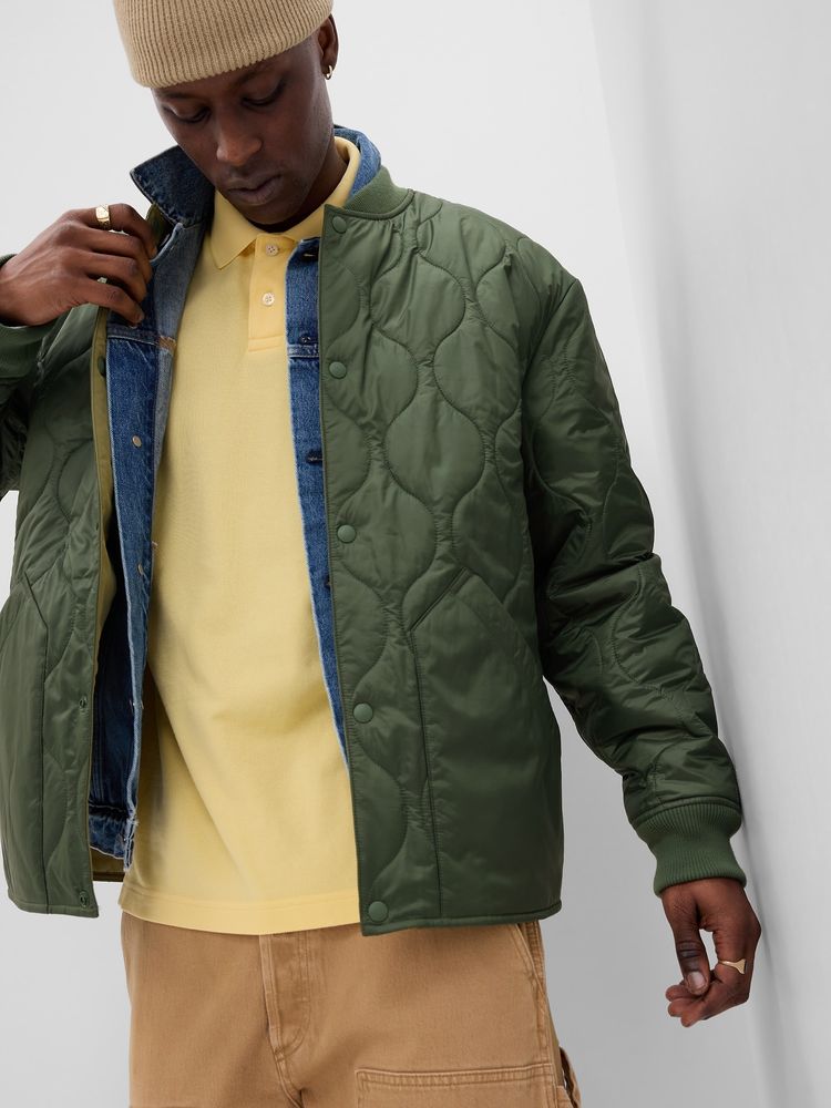 Gap Recycled Oversized Lightweight Liner Jacket | Mall of America®