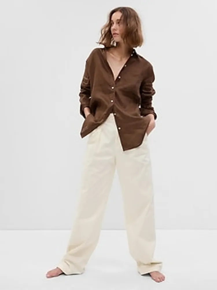 Gap Linen Boyfriend Shirt Mall of America®