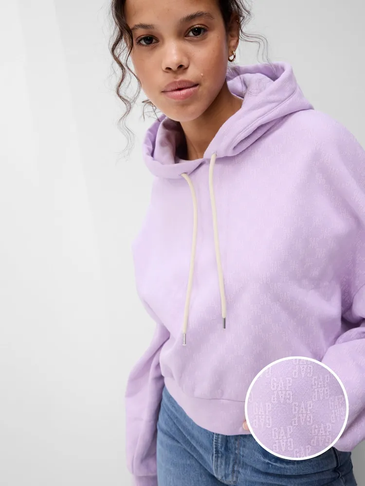 Gap Vintage Soft Cropped Gap Logo Hoodie | Mall of America®