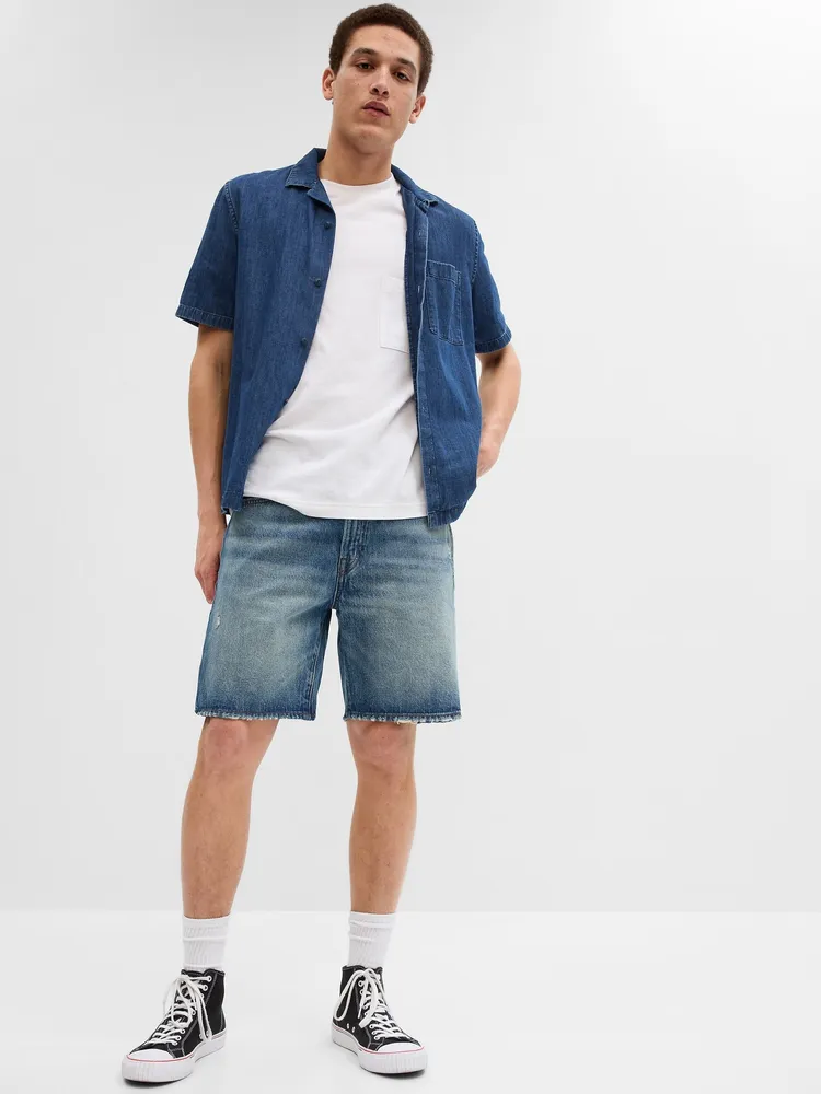 Gap jean shop shorts mens