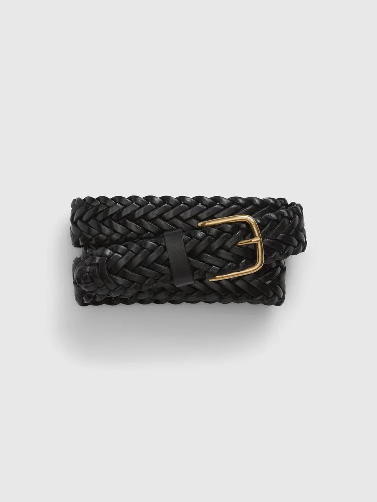 Gap leather best sale belt