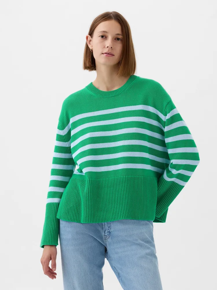 Gap striped store sweater